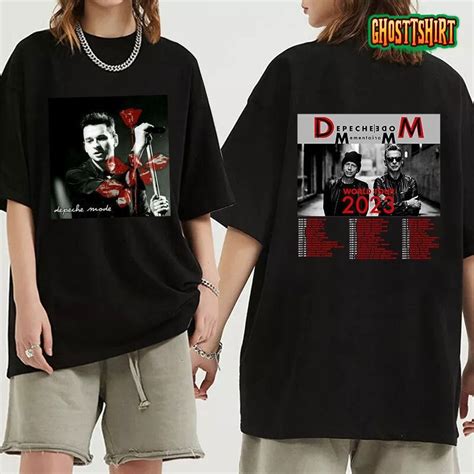 depeche mode 2023 tour shirts